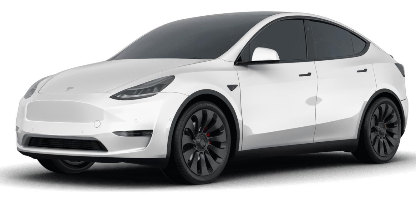 TESLA MODEL Y 2021 5YJYGDEF0MF205294 image